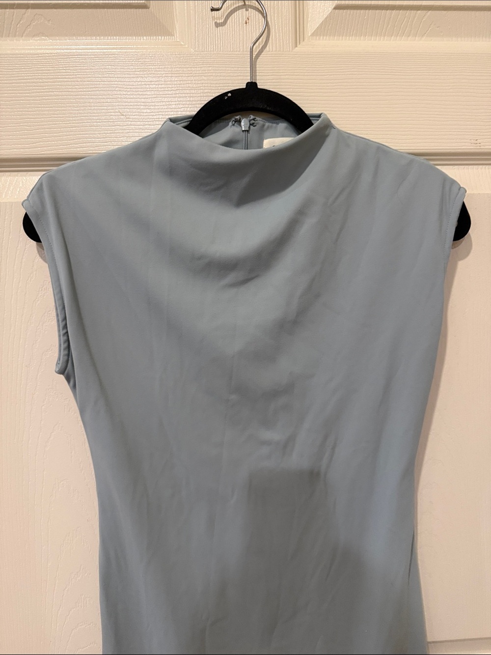 Open Edit smooth edit funnel neck midi dress, small - Picture 3 of 9